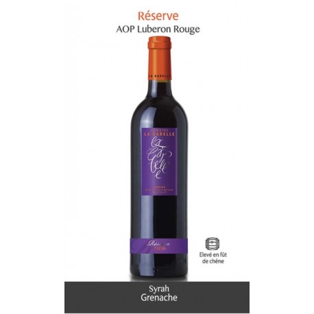 AOP Luberon Domaine La Garelle Réserve Rouge jecreemacave.com