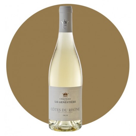 Château la Genestière - Côtes du Rhône Blanc - jecreemacave.com